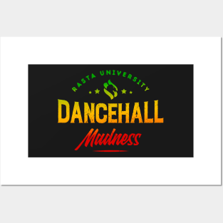 Rasta University Dancehall Madness Rasta Colors Reggae Posters and Art